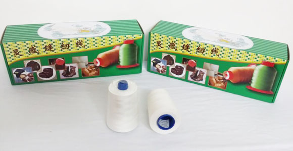 Cotton sewing thread